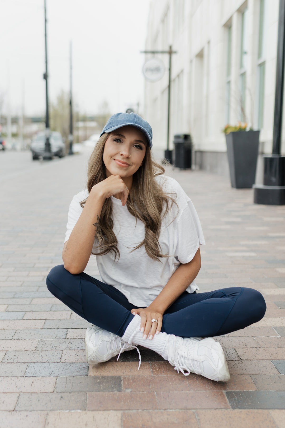 “Lacey” Everyday Hat Wig 22” (choose your size)