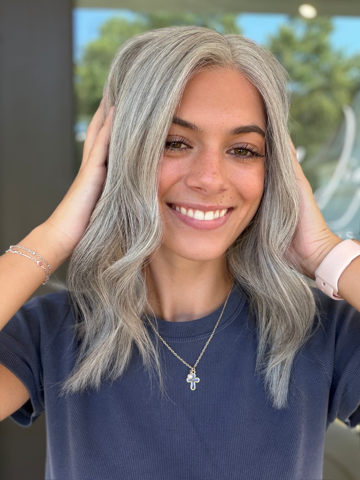 <b>Mary</b><br><u>xs</u> <br> <l>Signature Mongolian Collection</l> <br> 16” Lace Top Wig