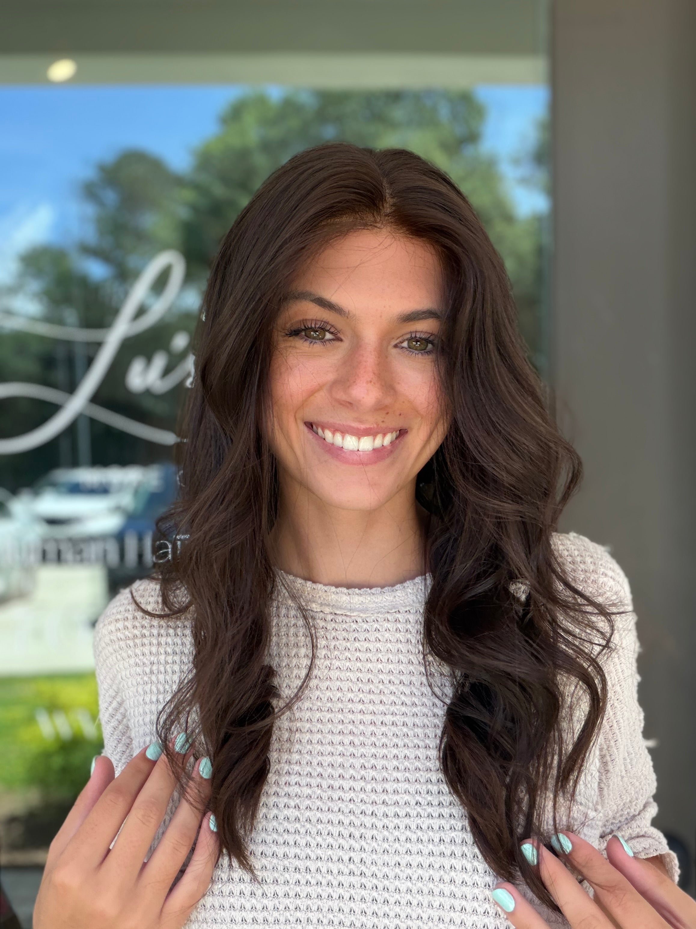 <b>Lauren</b><br> <I>Classic European Collection</I> <br> 21” Lace Top Wig