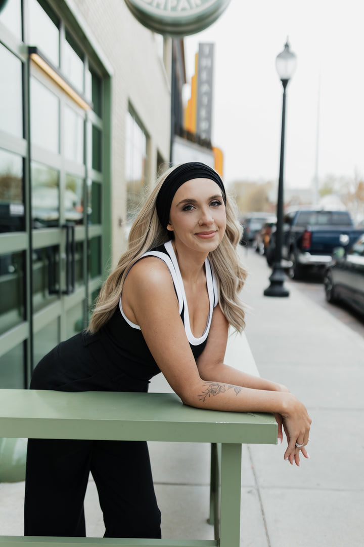 “Erin” Everyday Headband Wig 22” (choose your size)