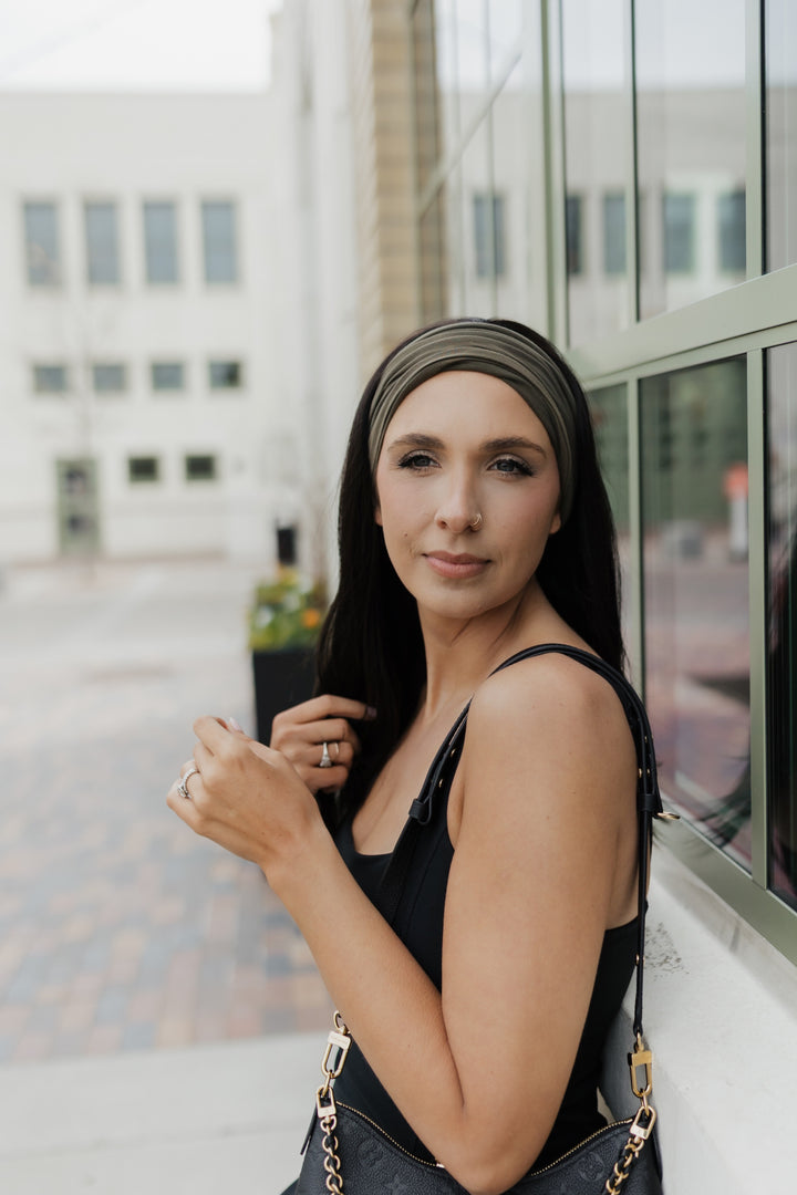 “Halle” Everyday Headband Wig 22” (choose your size)