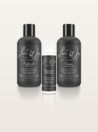 Lu's Wigs Complete Care Set: Replenish Shampoo, Rejuvenate Gloss Serum and Restore Conditioner