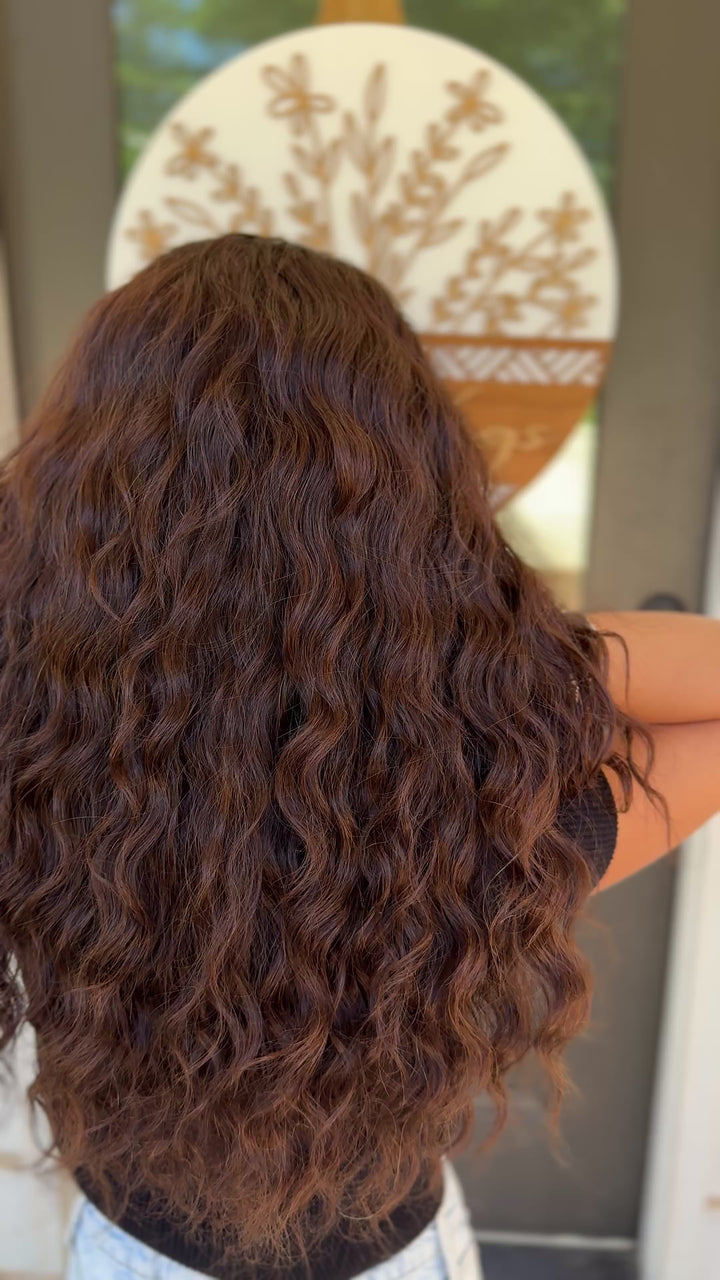 “Wavy Stephanie” Everyday Headband Wig 22” (choose your size)