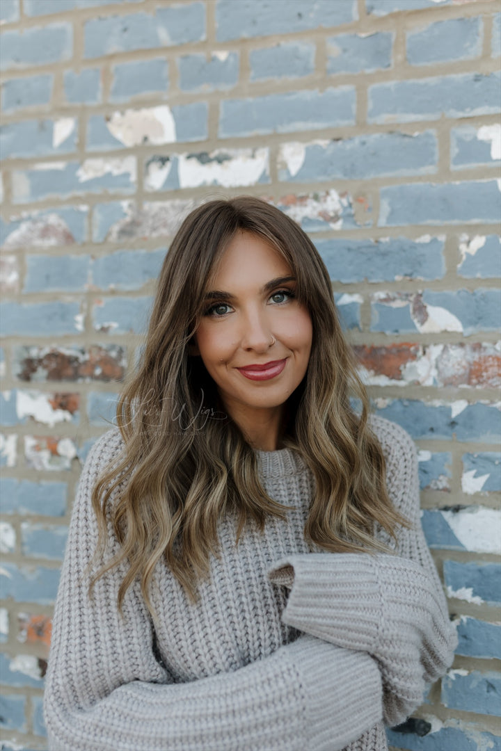 “Augusta” 20” Lace Top Wig