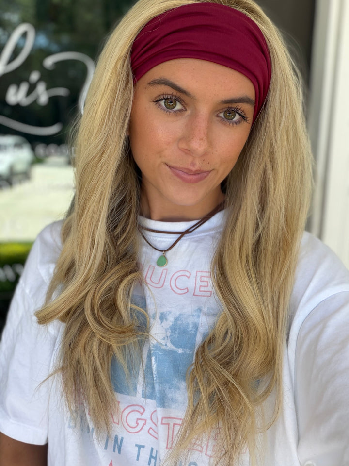 RESALE SS-0009 Headband Wig (M) 22” Erin