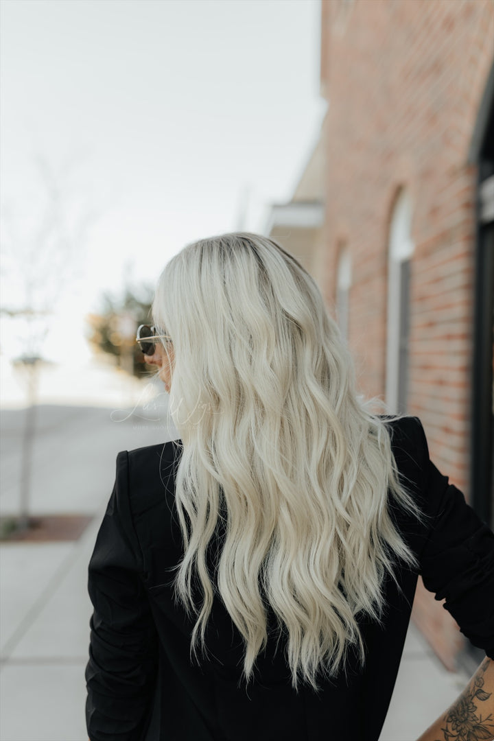 “Aurora” Glam Co. 20” Lace Top Wig