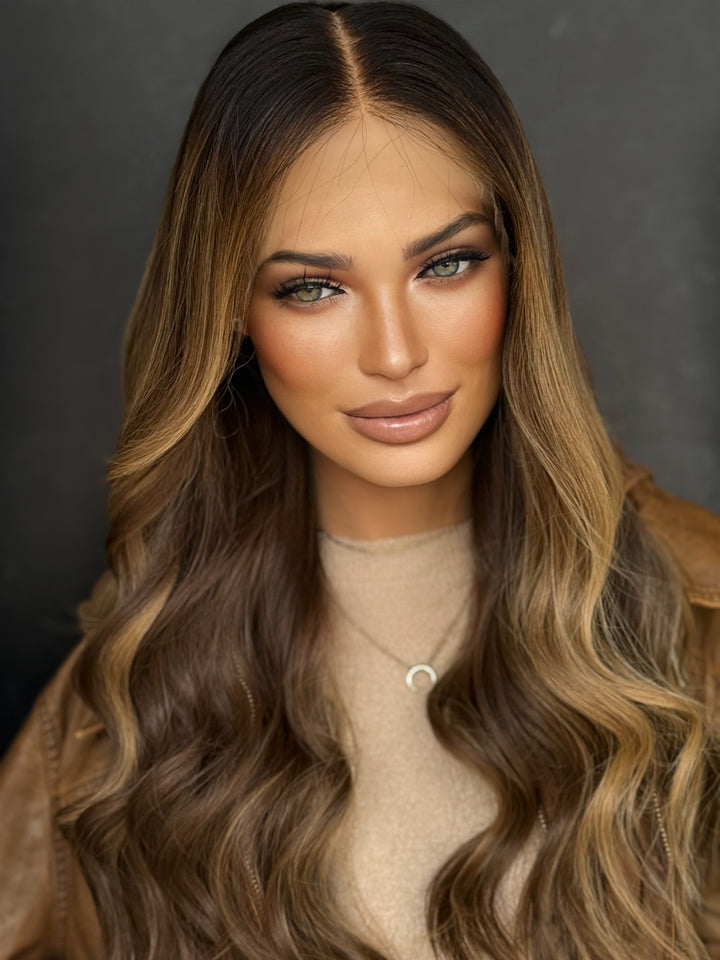 “Talia” 22” Glam Lace Top Wig