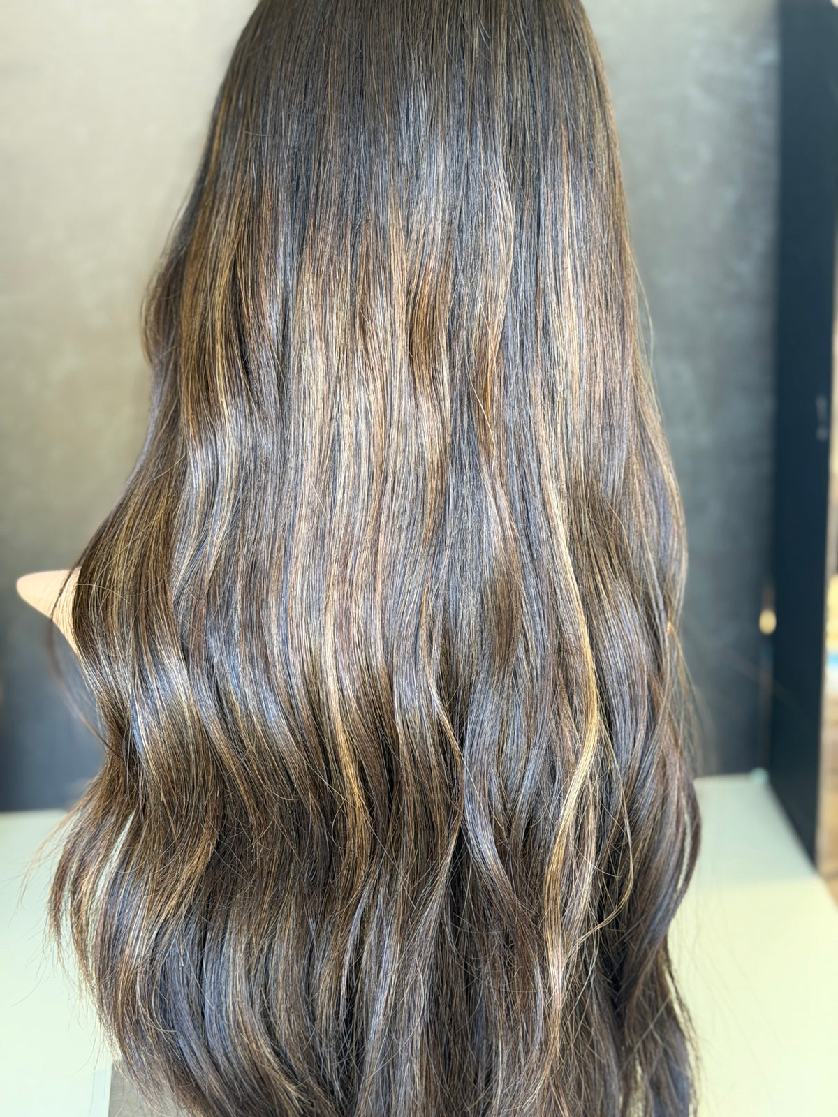 Custom Balayage Jordyn (L) · 22” Lace Top Wig · Signature Mongolian