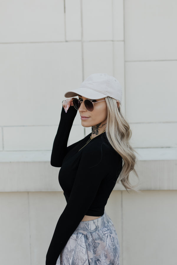 “Erin” Everyday Hat Wig 22” (choose your size)