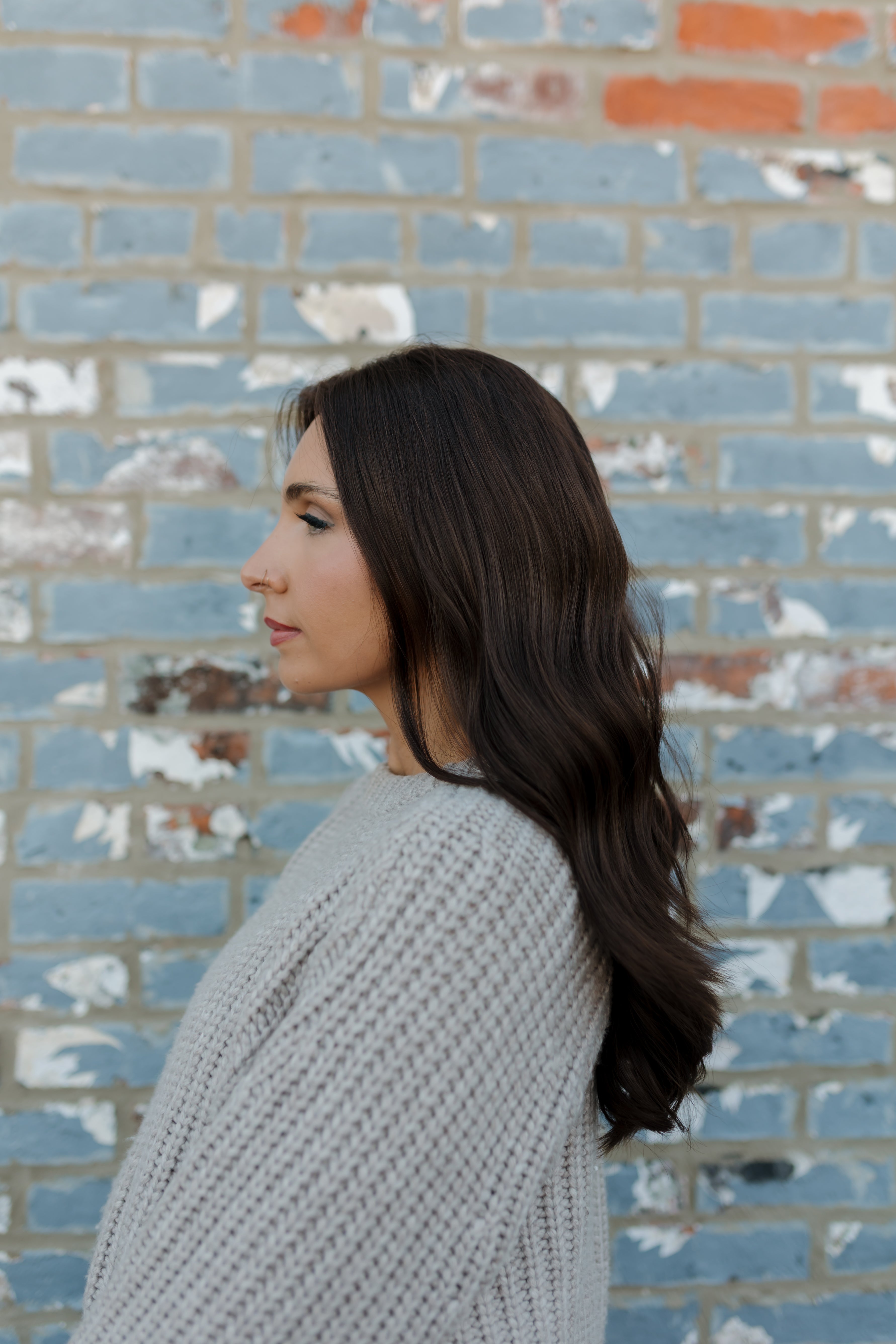 <b>Cadence</b><br> <I>Signature Mongolian Collection</I> <br> 20” Lace Top Wig Precut Lace