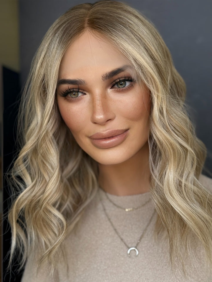 “Sunny” [8x8] 18” Lace Top Topper