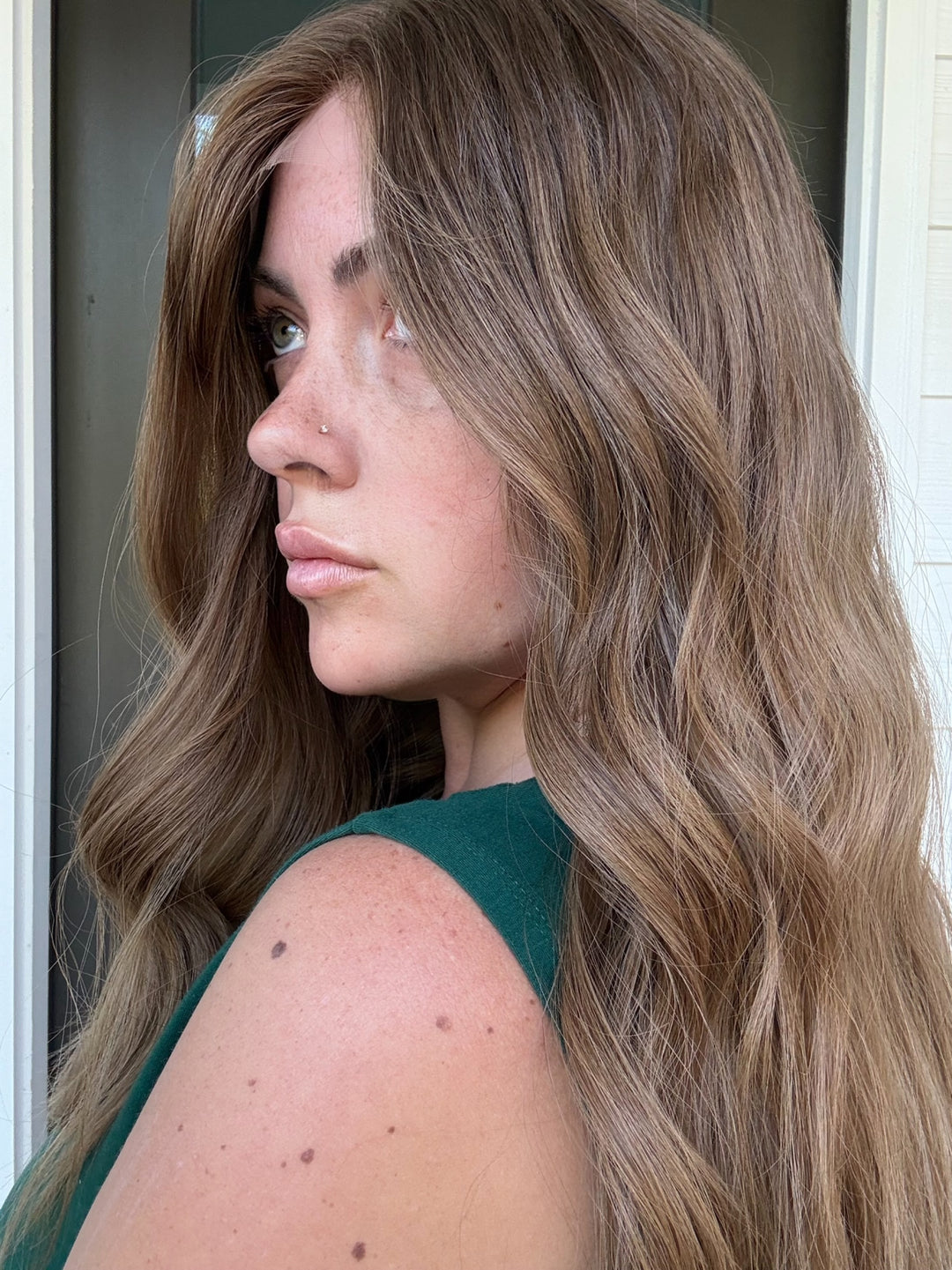 “Autumn” [M] lace top wig