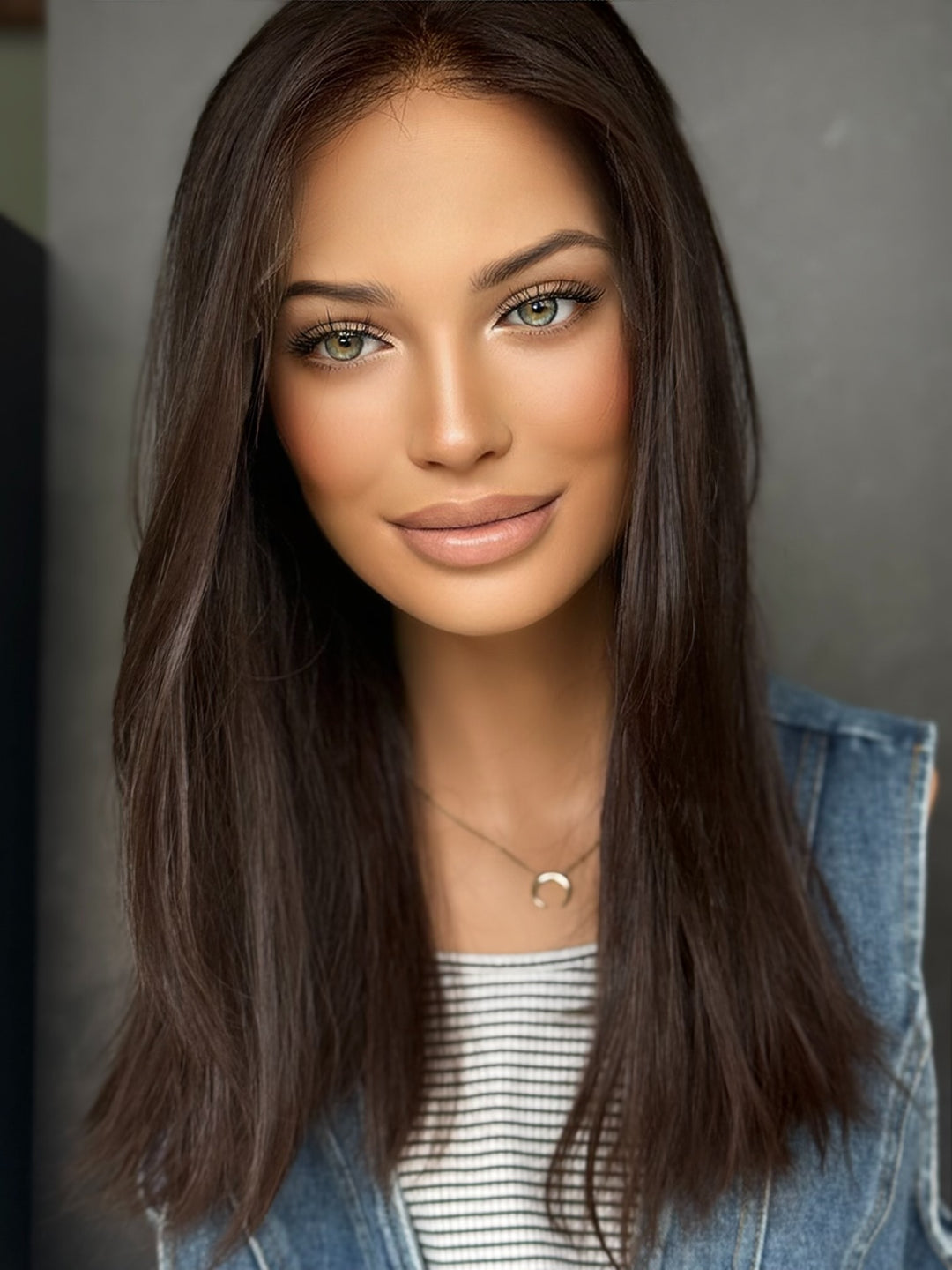 “Bella” [XS] 20” Euro Lace Top Wig