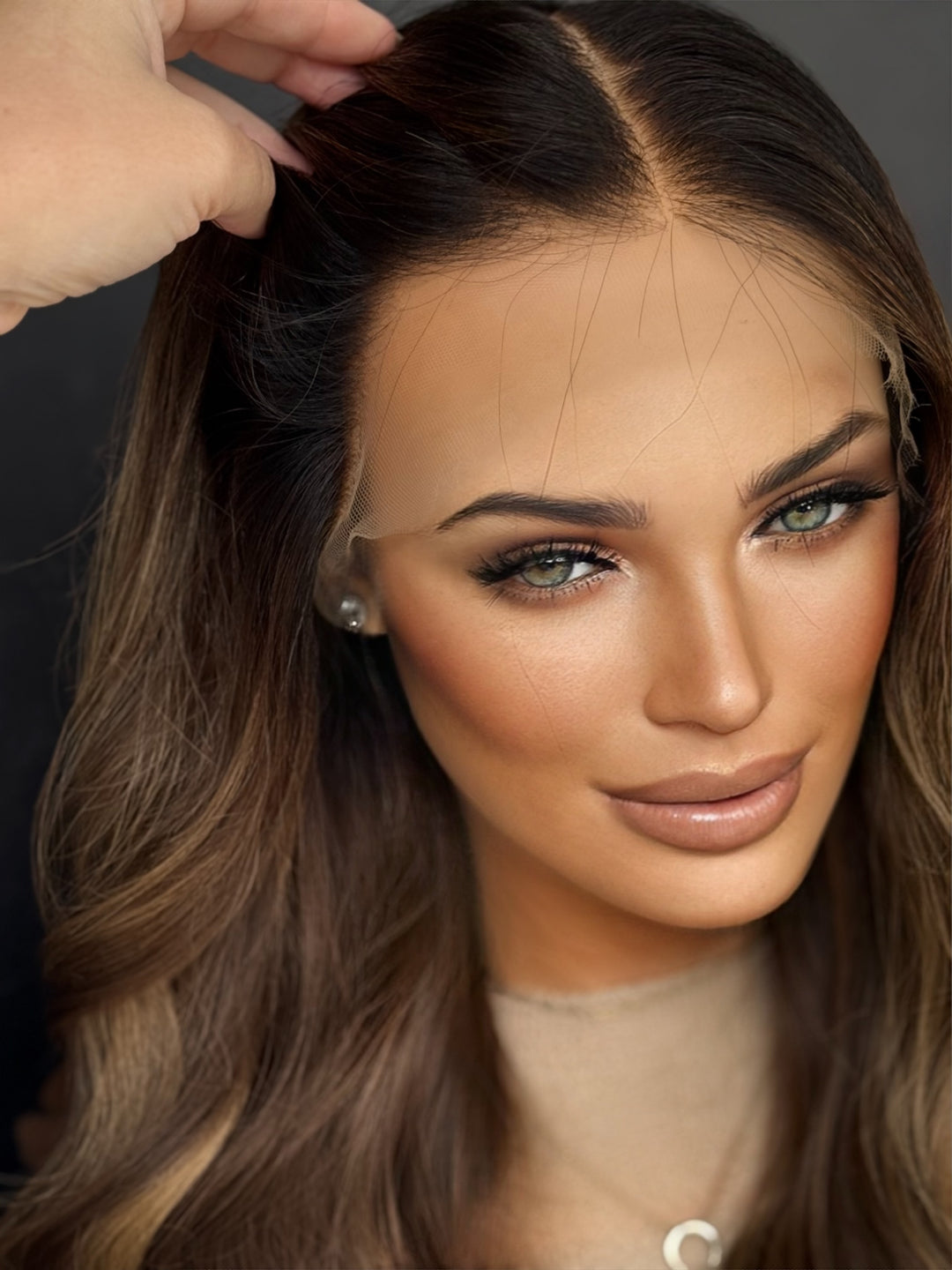 “Talia” 22” Glam Lace Top Wig