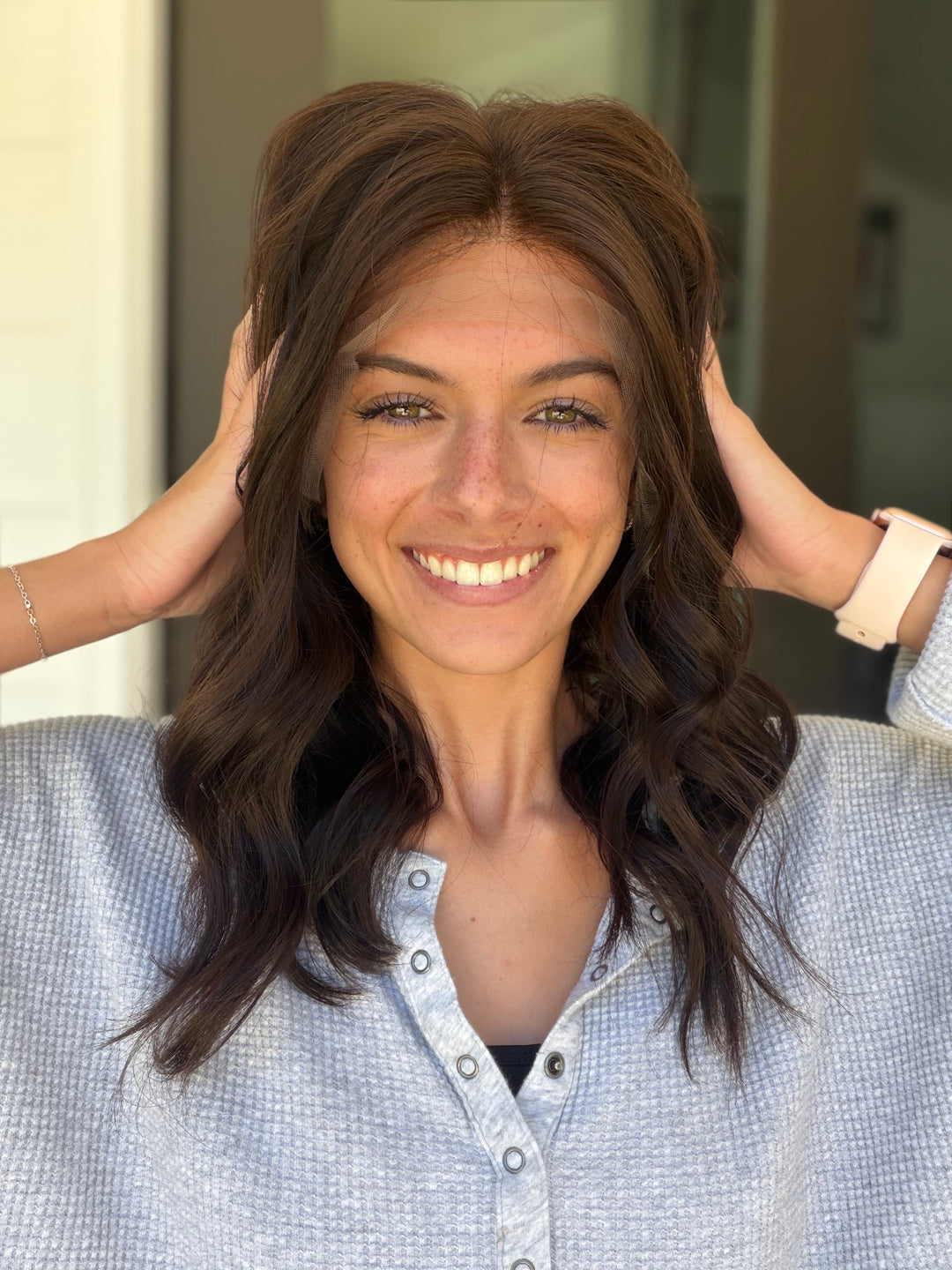 June (S) 18” Lace Top Wig