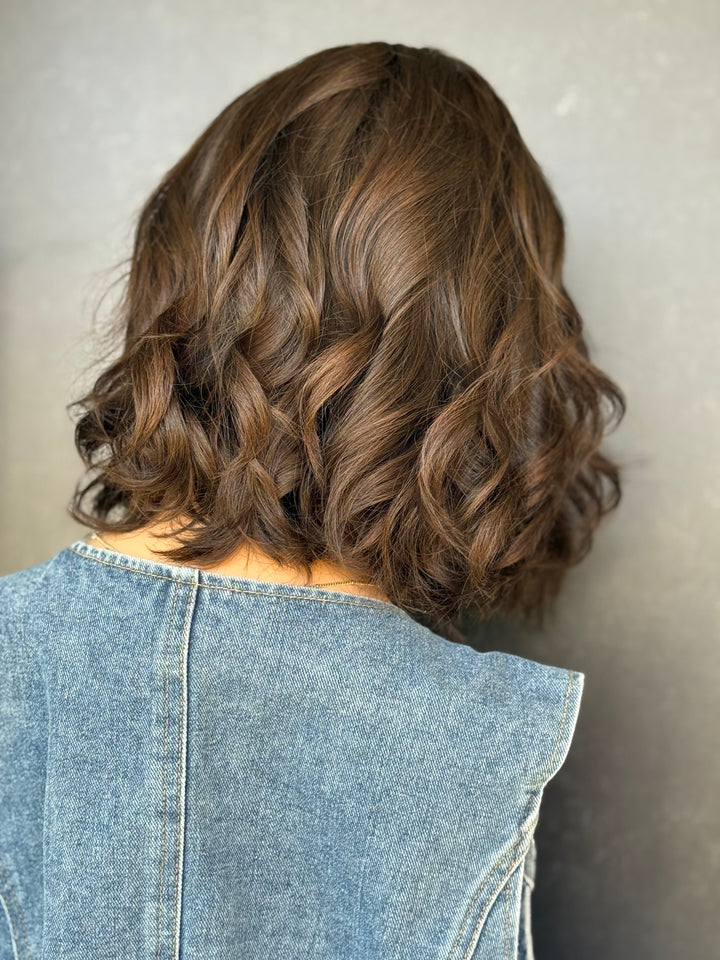 Medium Chocolate Brown [M] 13” Euro Co. Lace Top Wig