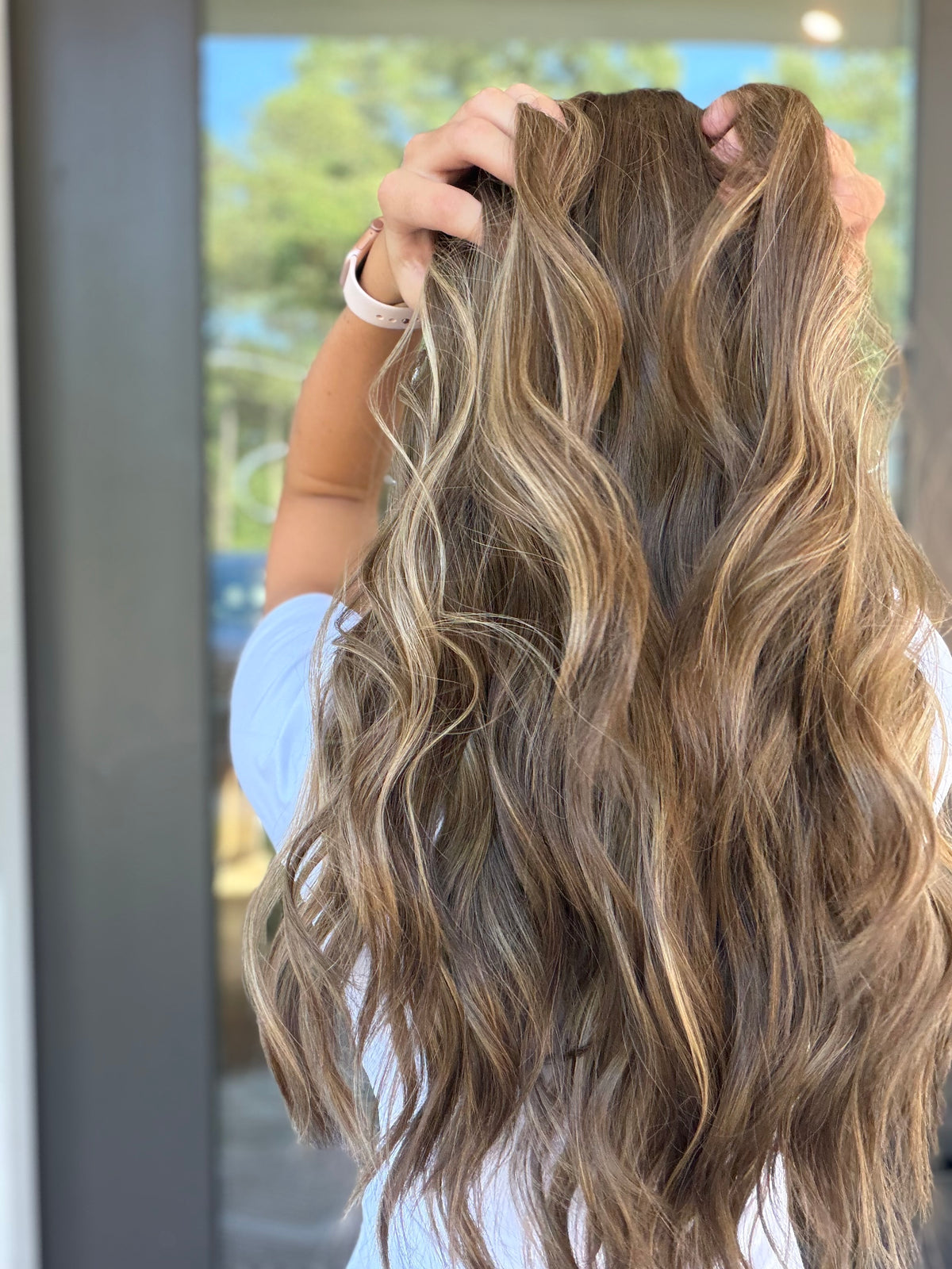 <b>Sandra</b><br><u>L</u> <br> <l>Signature Mongolian Collection</l> <br> 24” Lace Top Wig