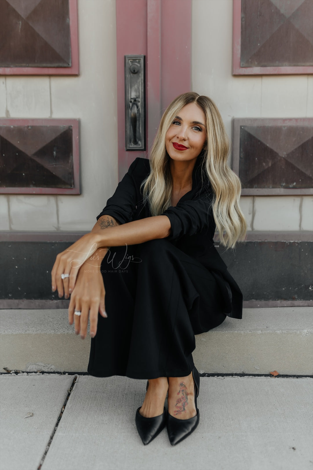 “Island Sun” Glam Co. 20” Lace Top Wig