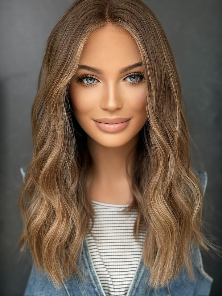 “Linda” [M] 18” Lace top wig