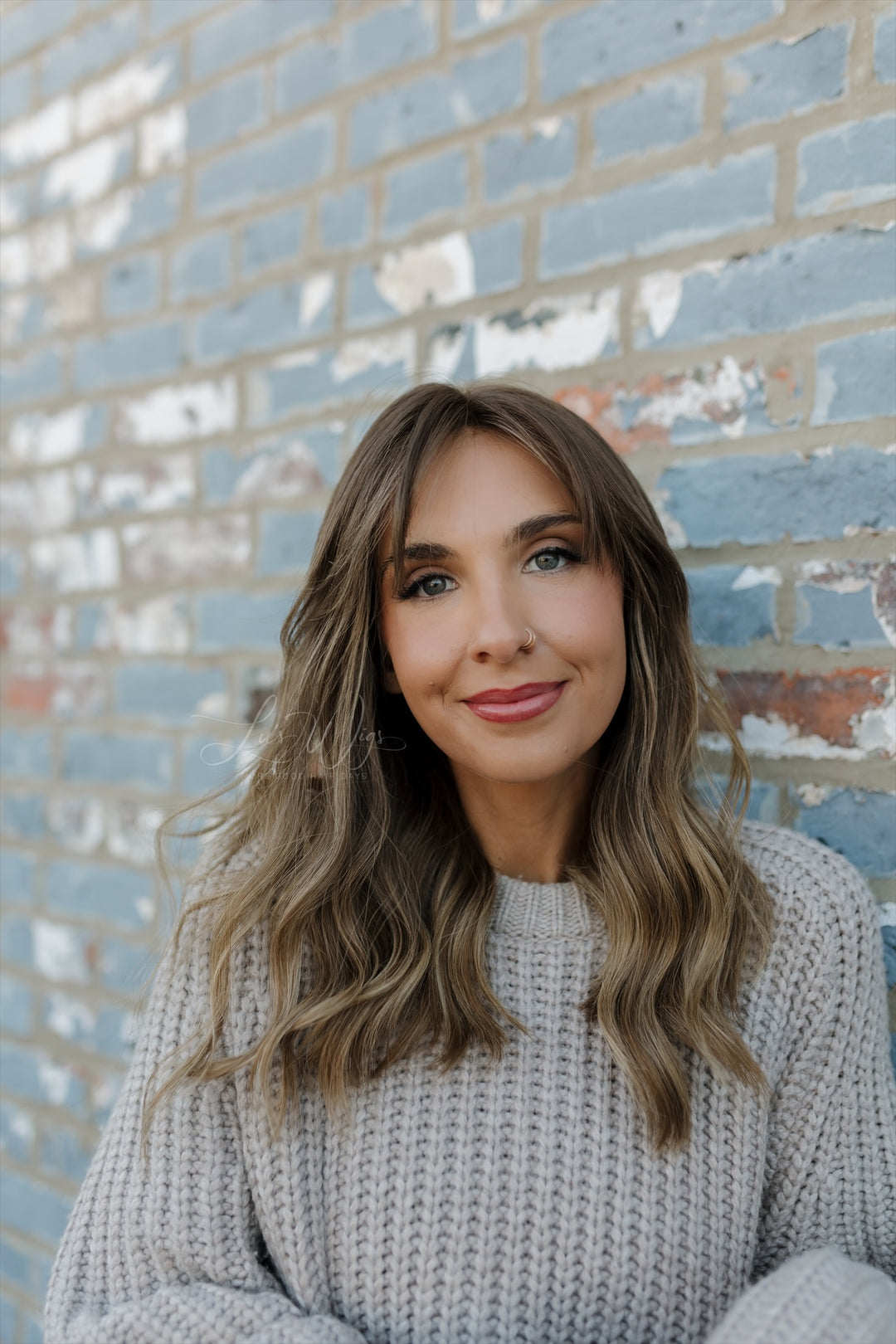 “Augusta” 20” Lace Top Wig