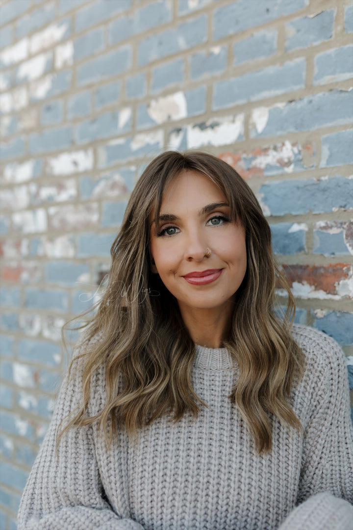 “Augusta” 20” Lace Top Wig