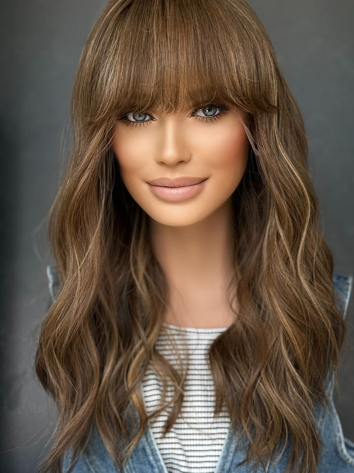 “Etta” 20” [L] lace top wig
