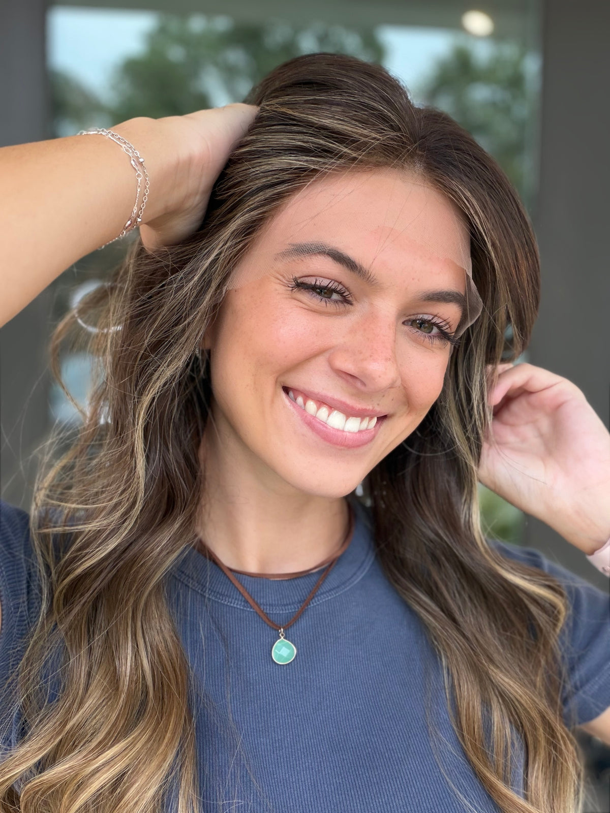<b>Ella Langley</b><br><u>M</u> <br> <l>Signature Mongolian Collection</l> <br> 24” Lace Top Wig