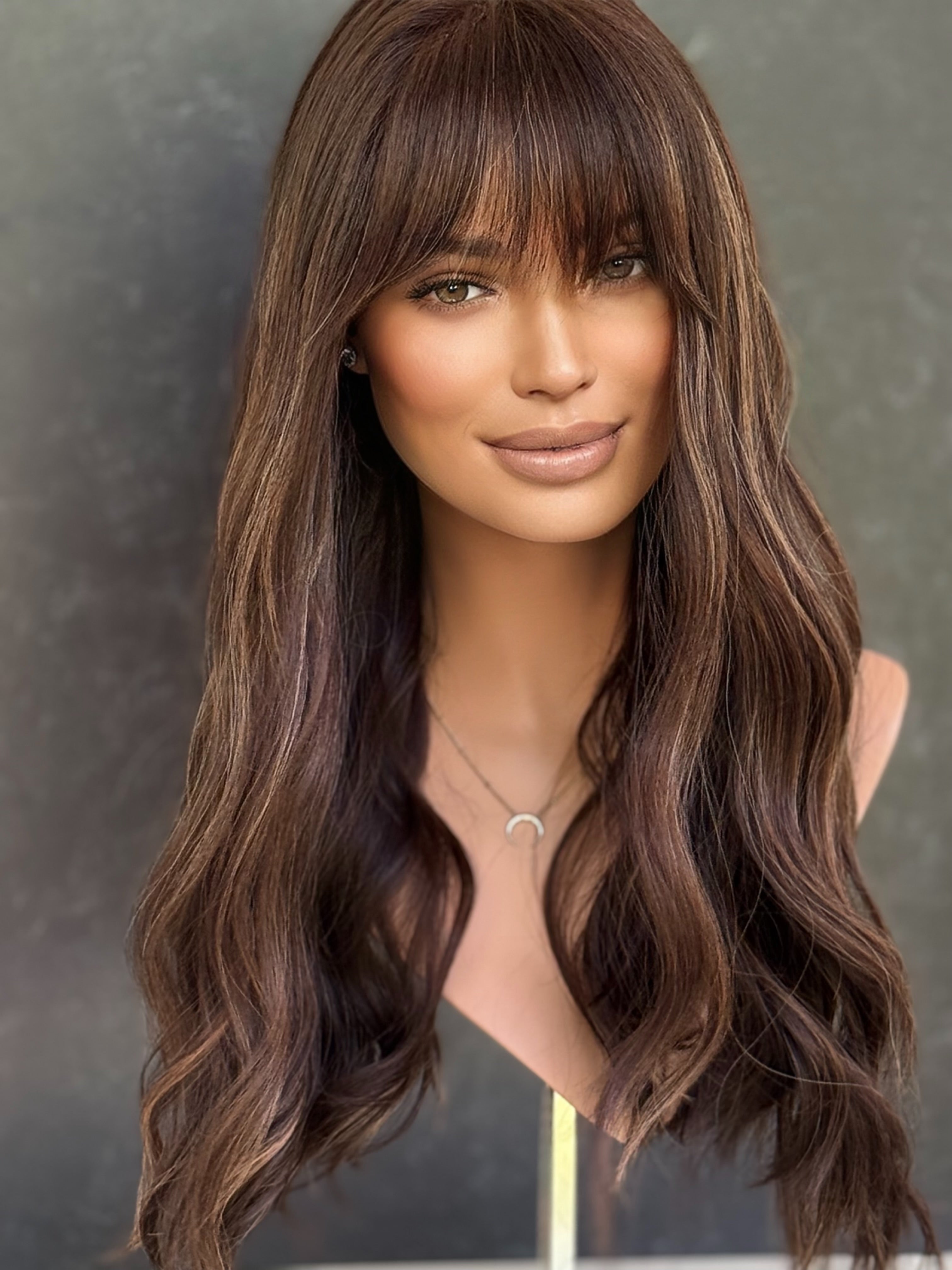 “LT2787” [M] 22” Lace Top Wig