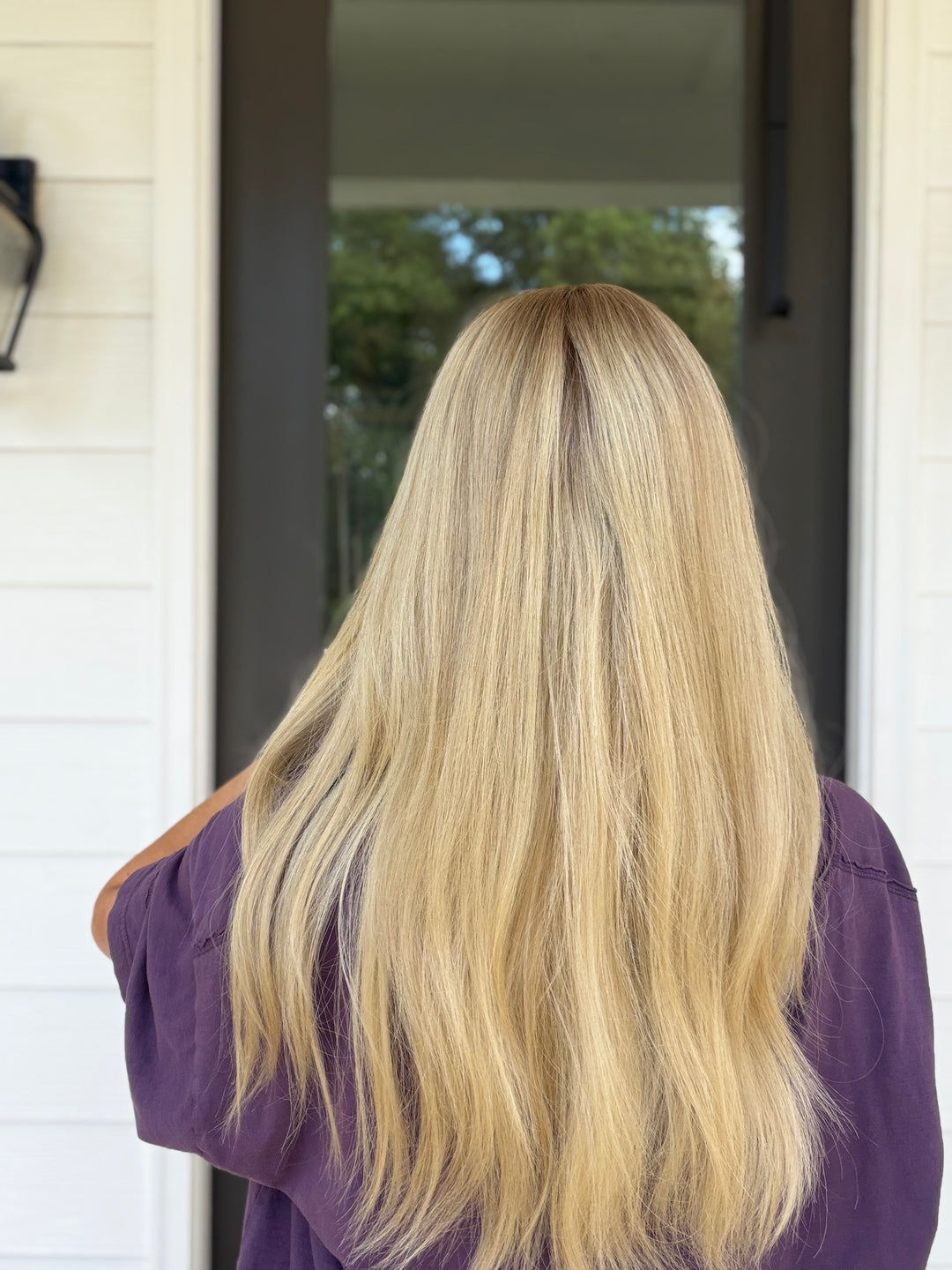 “ Warm Celeste” 20” Glam Lace Top Wig