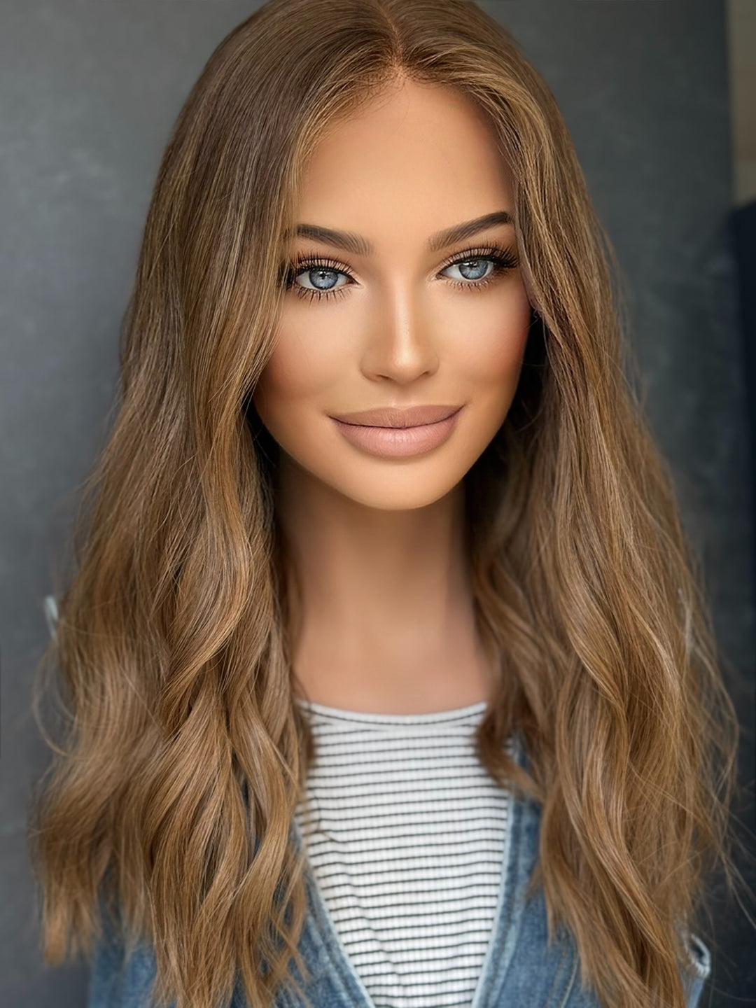 “Autumn” [M] 18” Lace top wig