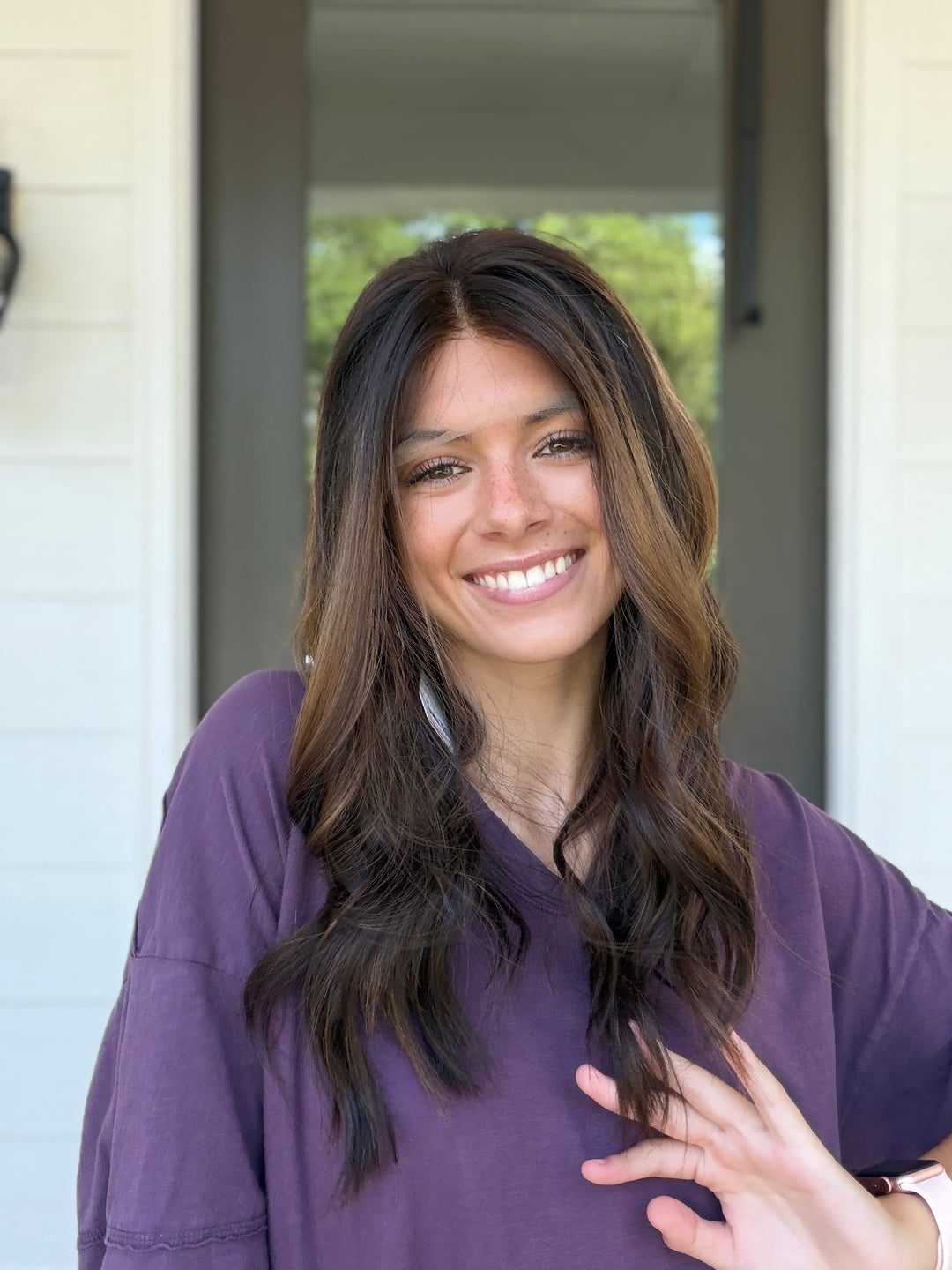 Junie with balayage (L) 20” Lace Top Wig