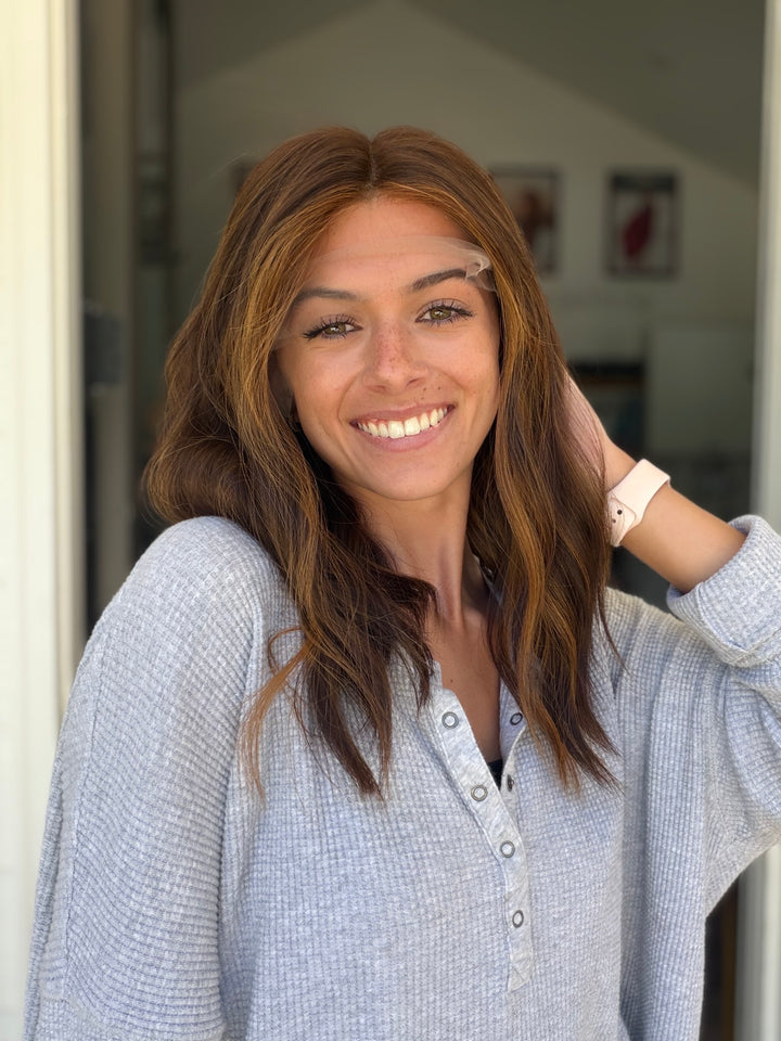 Cora (XS) 18” Lace Top Wig