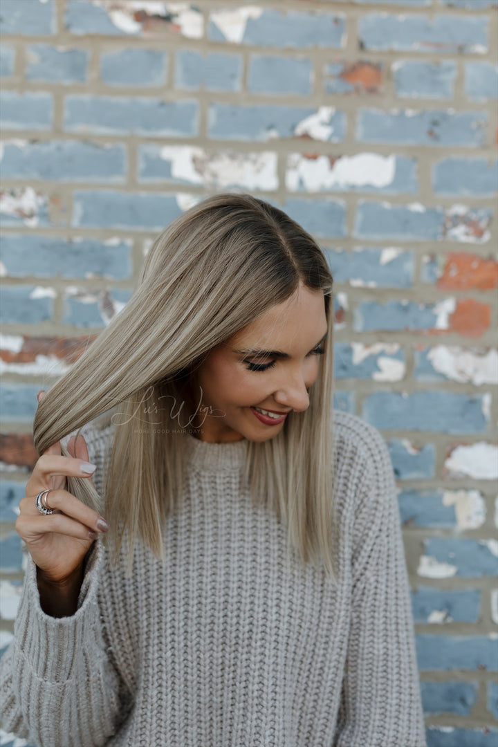 “Golden Hour” [M] 16” Lace Top Wig