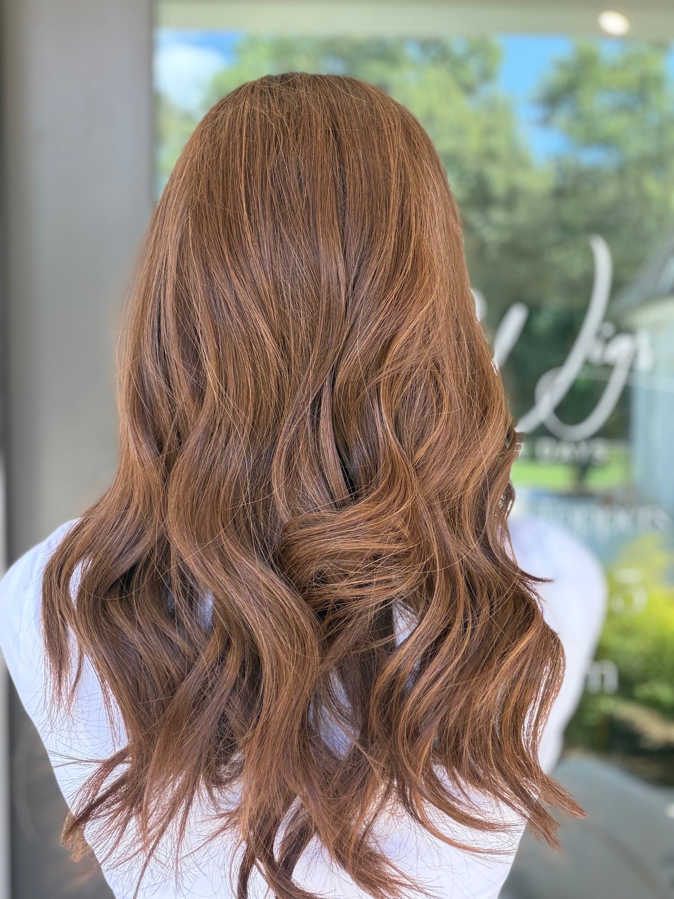<b>Auburn</b><br><u>m</u> <br> <l>Signature Mongolian Collection</l> <br> 20” Lace Top Wig