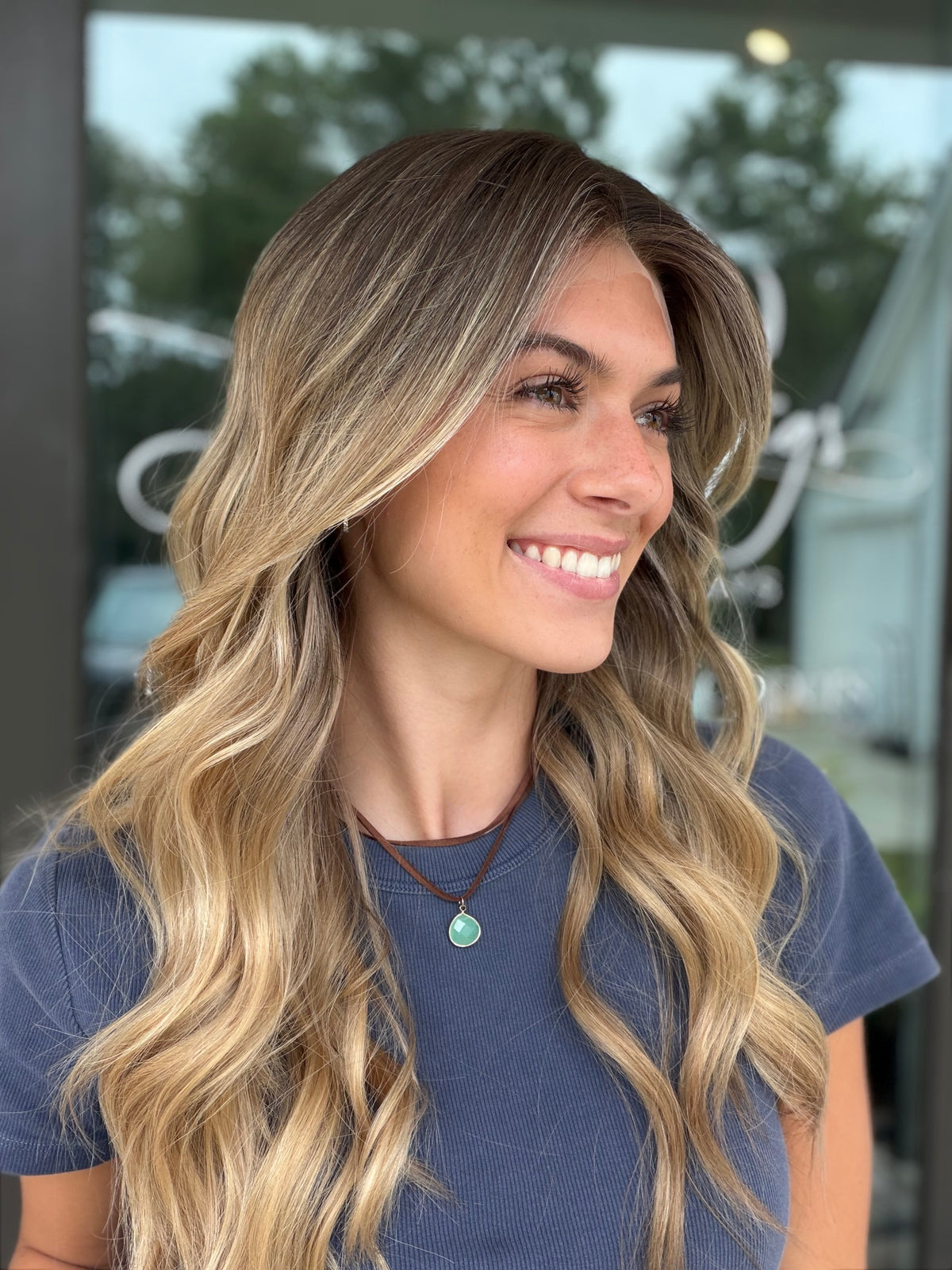 <b>Danielle Ambassador</b><br><u>M</u> <br> <l>Signature Mongolian Collection</l> <br> 22” Lace Top Wig