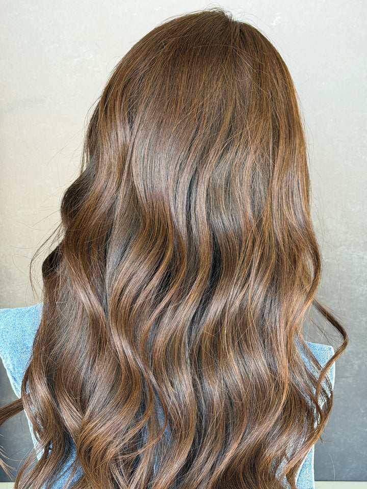 “Espresso” Glam Co. 22” Lace Top Wig
