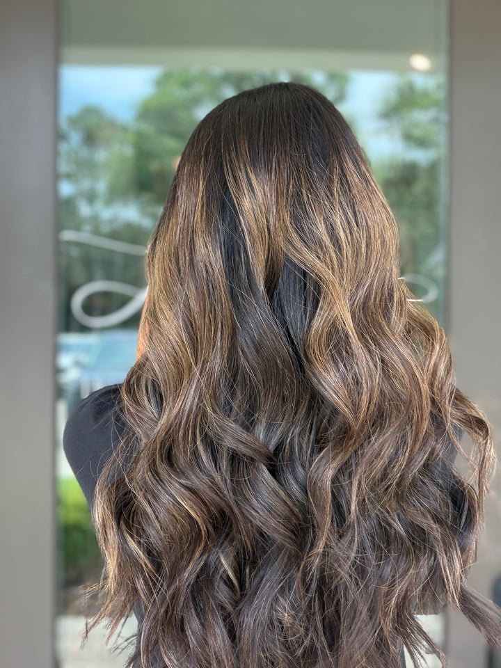 Jordyn with balayage (L) 22” Lace Top Wig
