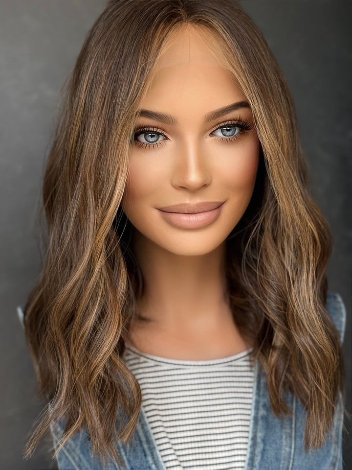 “Lisa” [M] 18” Lace top wig