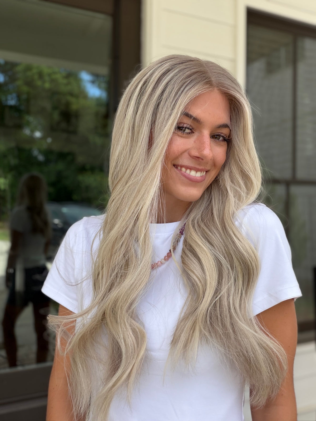 <b>Mo</b><br><u>M</u> <br> <l>Signature Mongolian Collection</l> <br> 22” Lace Top Wig