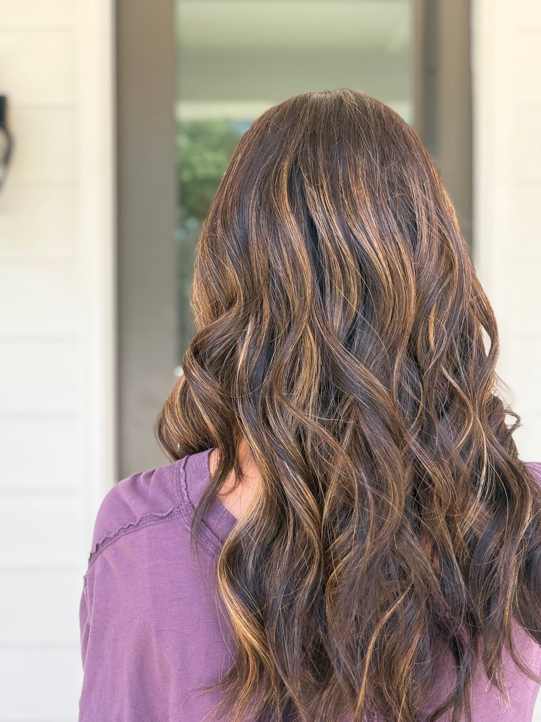Junie  with balayage (M) 20” Lace Top Wig