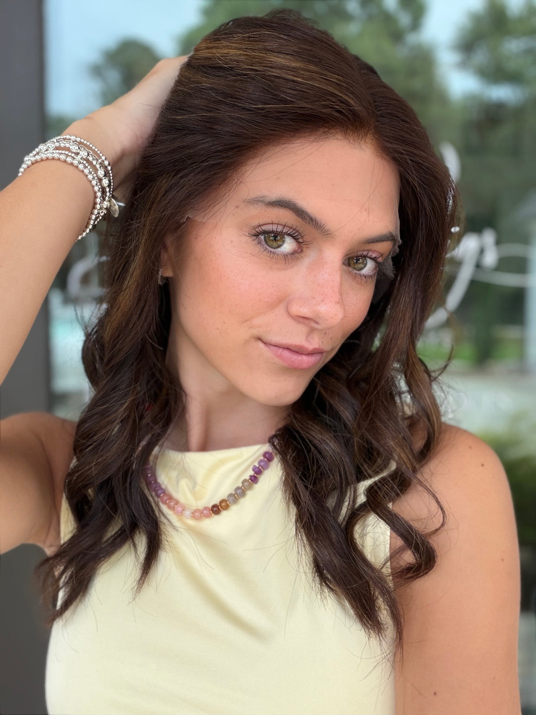 Cadence with balayage (S) 18” Lace Top Wig