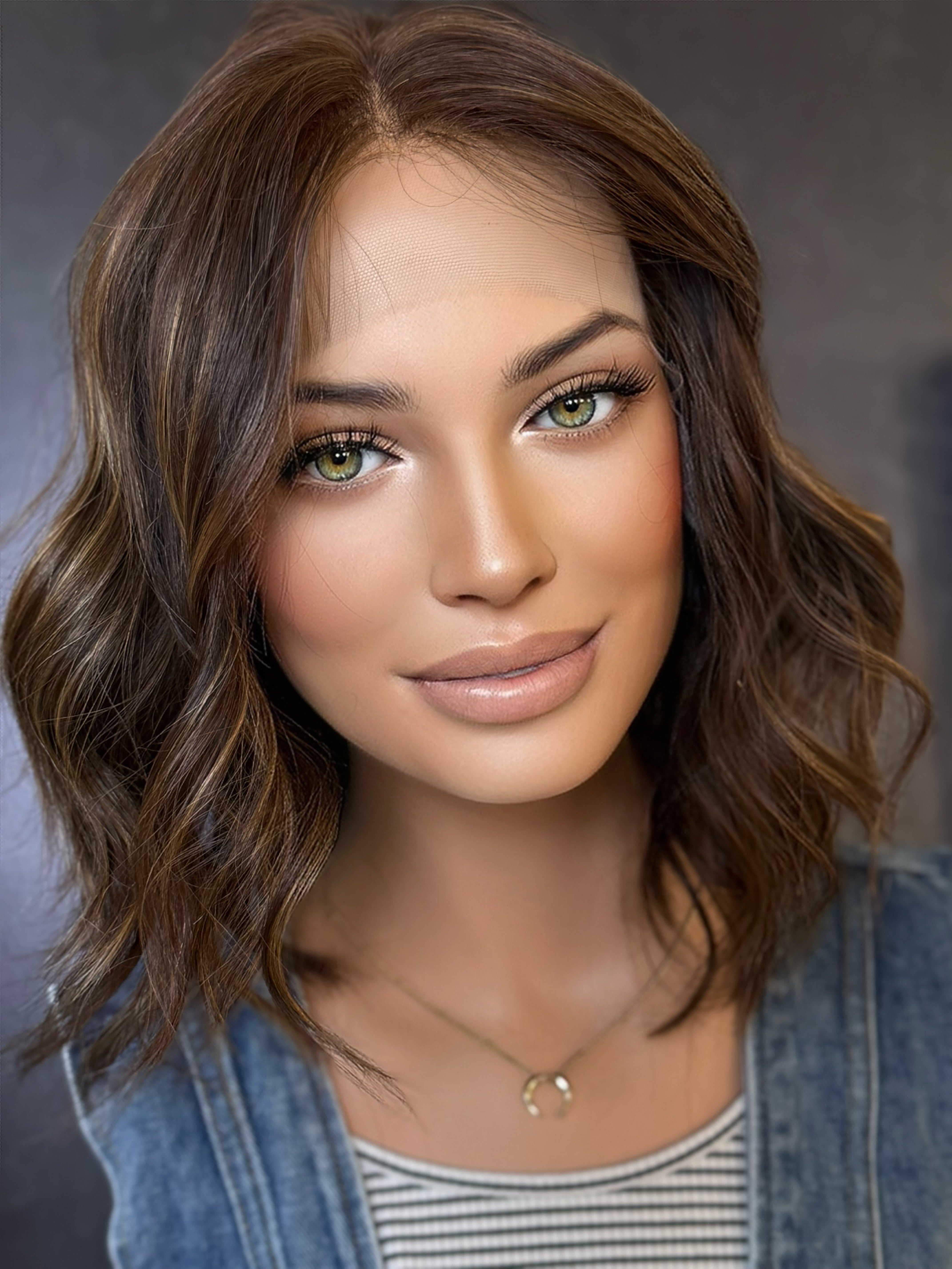 Mel 12” [M] Euro Lace Top Wig