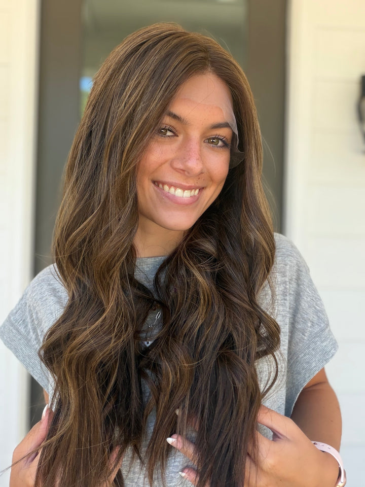 “Merrit” (M) 24” Lace Top Wig