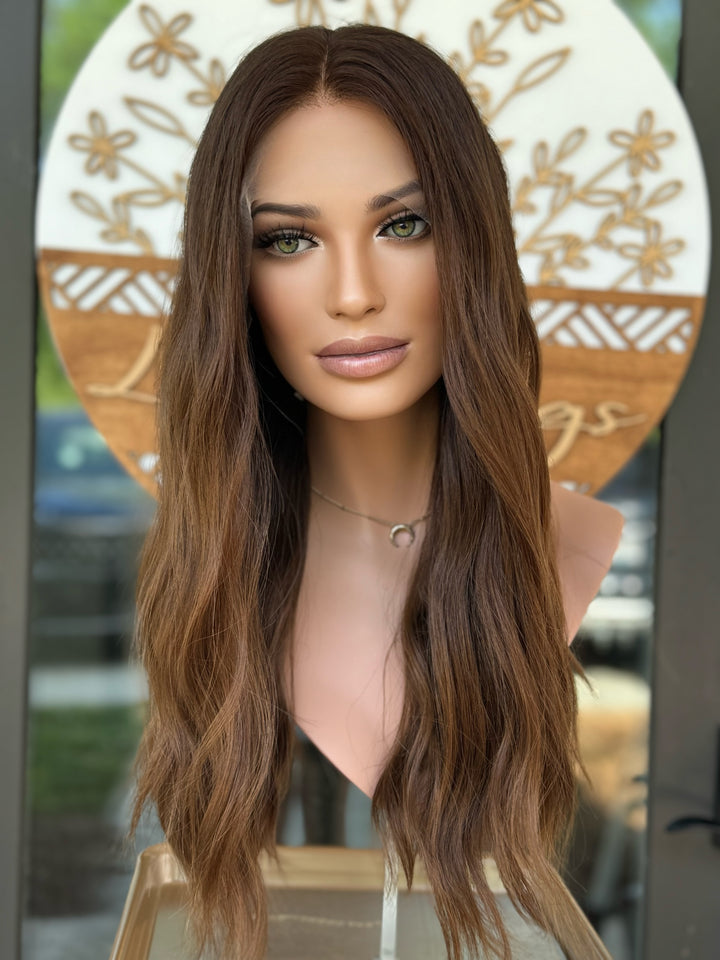 “Selena” [S] 22” Lace Top Wig