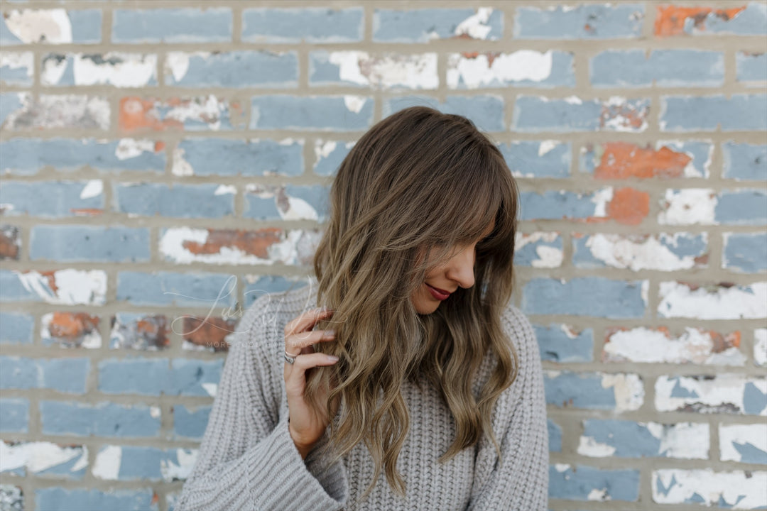 “Augusta” 20” Lace Top Wig