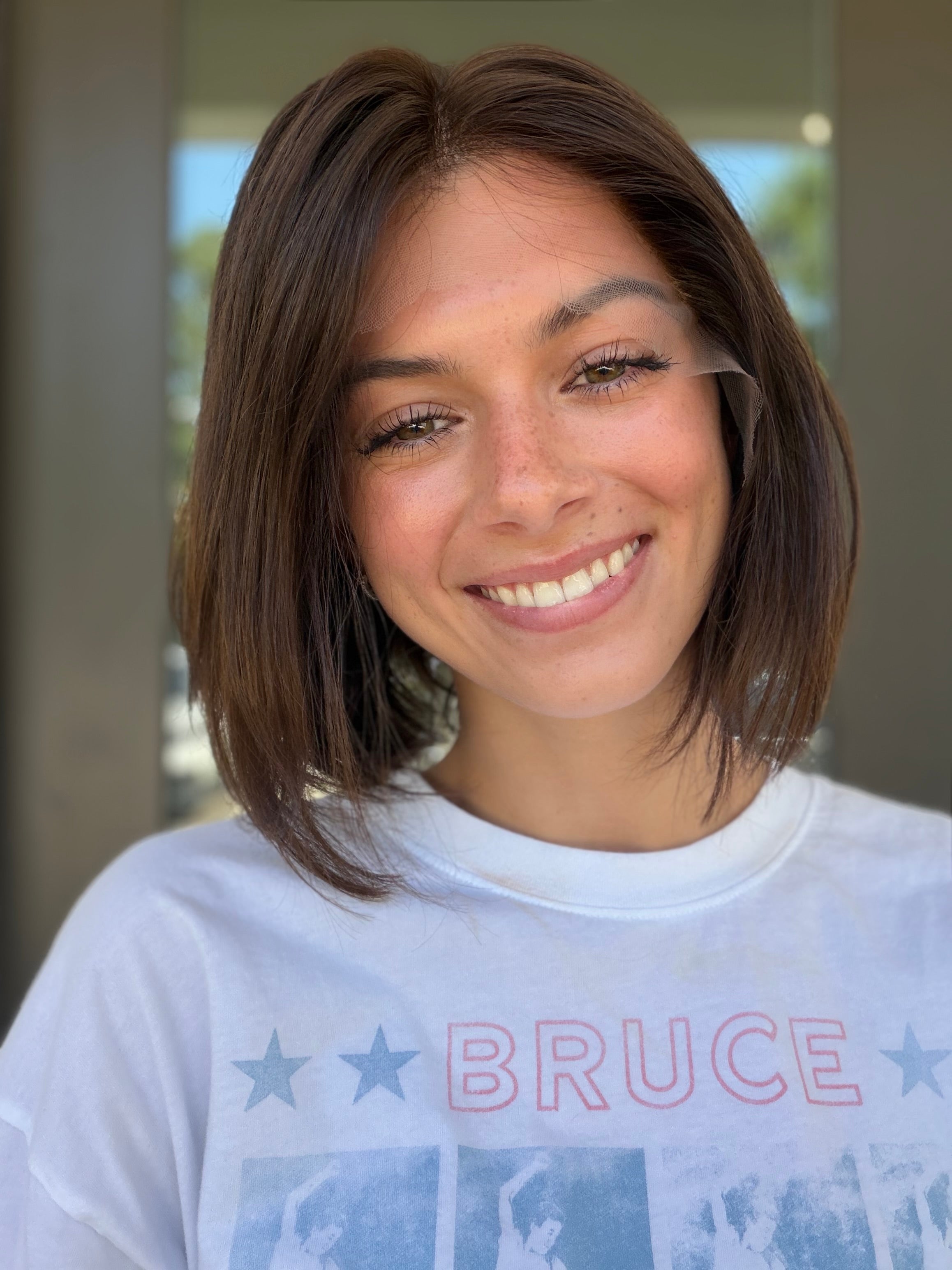 <b>Dark Chocolate Brown</b><br> <I>Classic European Collection</I> <br> Lace Top Wig