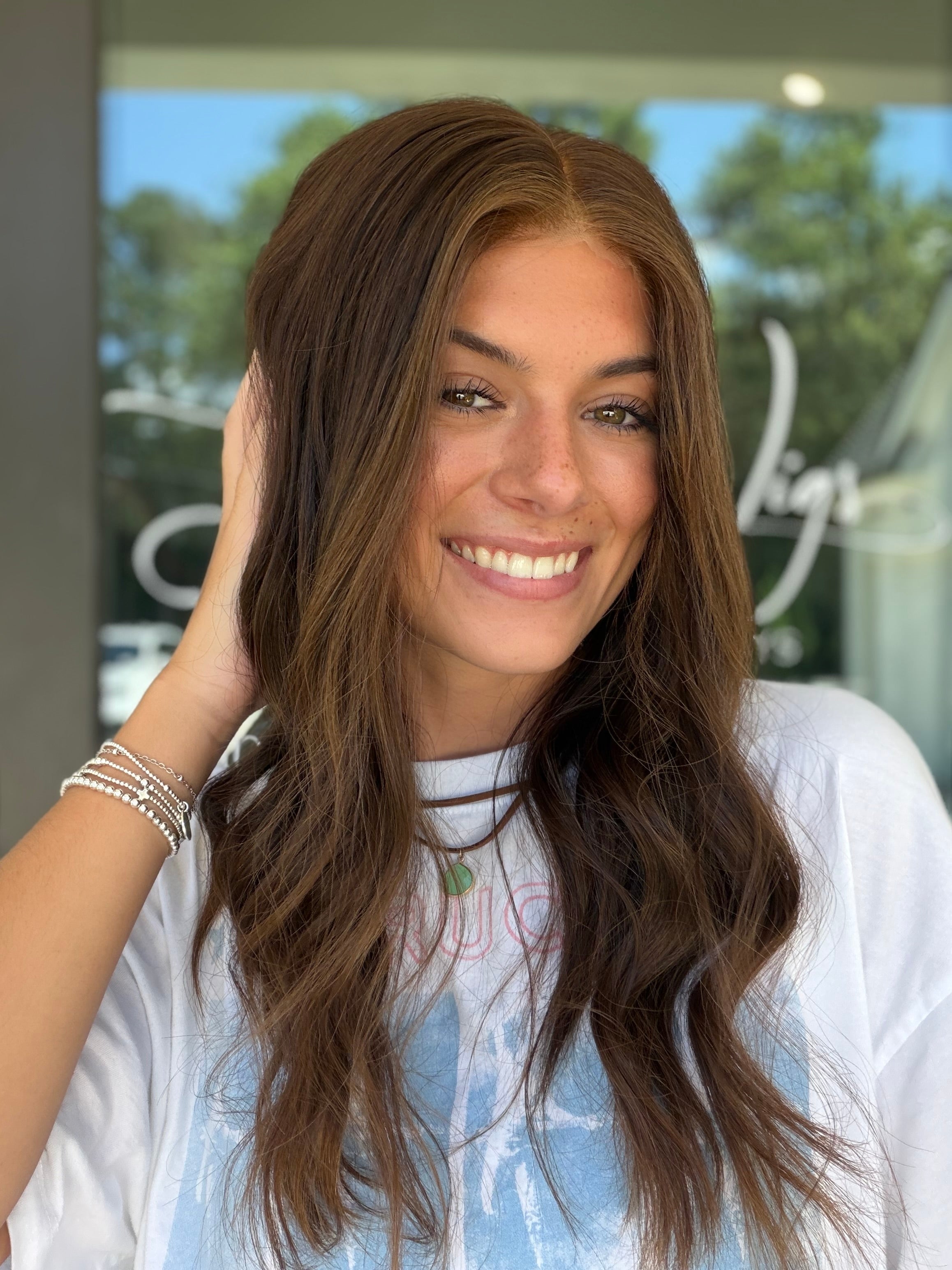 RESALE SS-0010 (M) 18” Lace Top Wig
