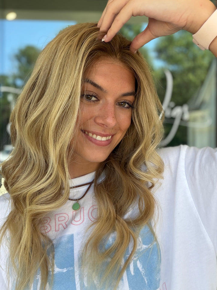 RESALE SS-004 “Norah” M) 20” Lace Top Wig