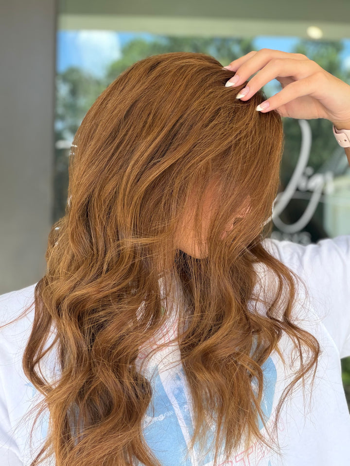 RESALE SS-0005 “Zoey” (M) 22” Lace Top Wig