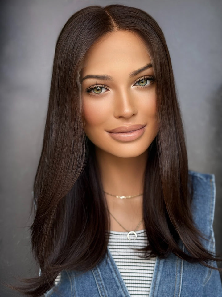 “Cadence” 18” [M] Lace Top Wig